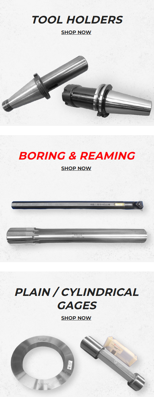 Shop for tool holders, boring bars, reamers, and more